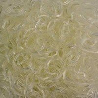 Elastice Rainbow Loom - Jelly Transparent 