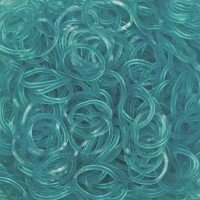 Elastice Rainbow Loom - Jelly Turcoaz