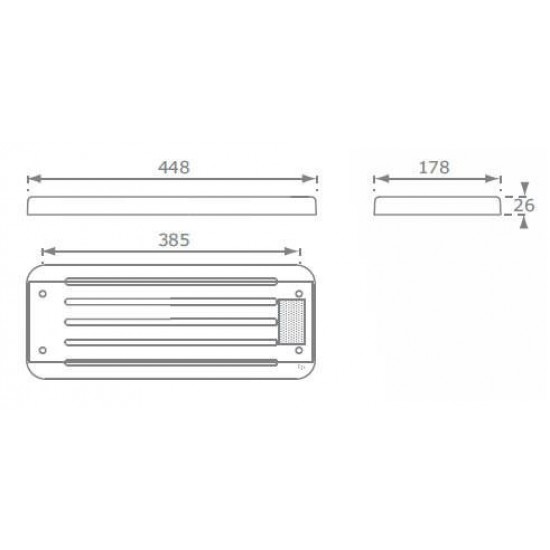 Sezut plastic pentru leagan - Traditional Rosu