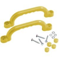 Manere din plastic 25 cm - Galbene