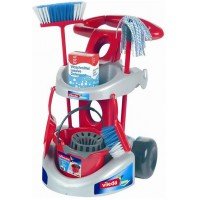 Carucior cu accesorii pentru menaj - Vileda