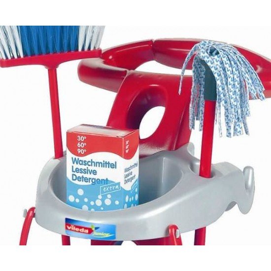 Carucior cu accesorii pentru menaj - Vileda