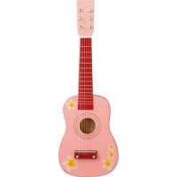 Chitara roz cu flori