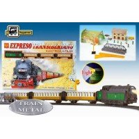 Trenulet electric calatori Expresul Transiberian - Pequetren