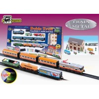 Trenulet electric calatori si marfa Doble Tren - Pequetren