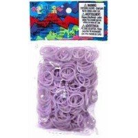 Elastice Rainbow Loom - Stralucesc in intuneric Mov