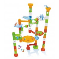 Joc de constructie - Labirint cu bile - 80 piese