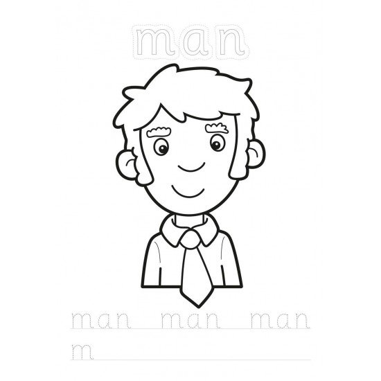 Carte de colorat cu activitati in limba engleza si abtibilduri - Primele cuvinte 