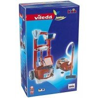 Set de jucarie carucior pentru menaj si aspirator Vileda