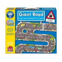 Puzzle gigant - Traseu masini 