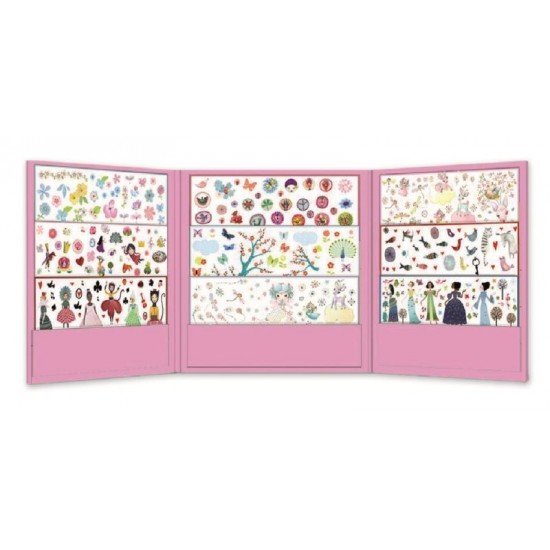 1000 Abtibilduri pentru fete Djeco