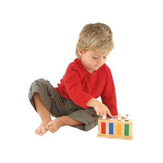 Jucarie din lemn Pop-Up