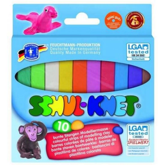 Plastilina non-toxica - 10 culori