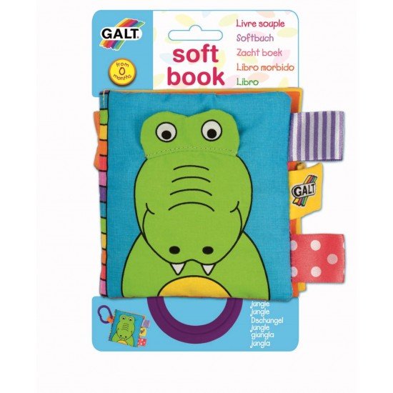 Carticica moale Jungle - Soft Book