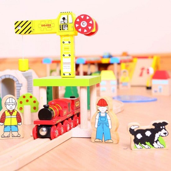 Macara din lemn - BigJigs