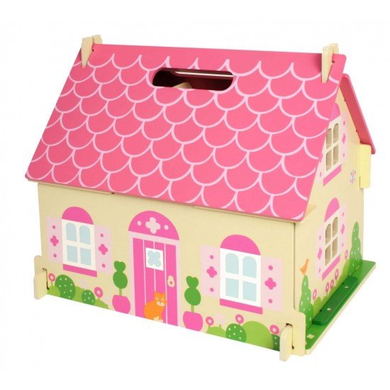 Casuta cu floricele pentru papusi - BigJigs