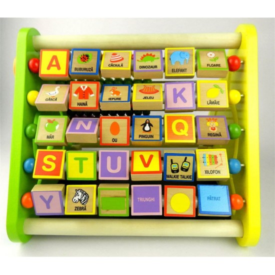 Centru de activitati in limba romana - Litere si imagini 