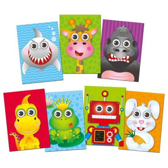 Carte de colorat Ghici cine-i acolo? - Water Magic