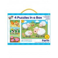 Set 4 puzzle - Animale de la ferma