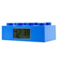 Ceas desteptator LEGO caramida albastra 9002151