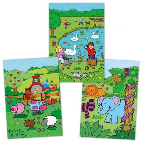 Carte de colorat Animalute - Water Magic