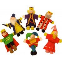 Set papusi degetar - Frumoasa din padurea adormita