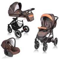 Carucior Crooner 3 in 1 - Vessanti - Brown