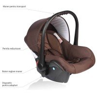 Scaun auto Crooner - Vessanti - Brown