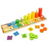 Numaratoare cu discuri colorate - BigJigs