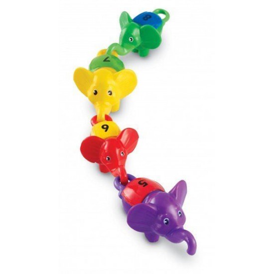 Elefantei colorati cu cifre - Learning Resources