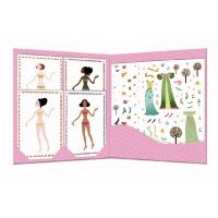 Abtibilduri repozitionabile Djeco - Istoria modei