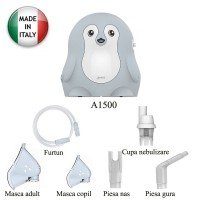 Aparat aerosoli cu piston Pinguin A1500 Emed