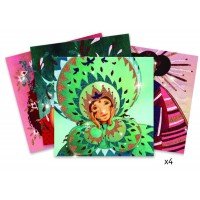 Atelier creativ cu sclipici - Portrete