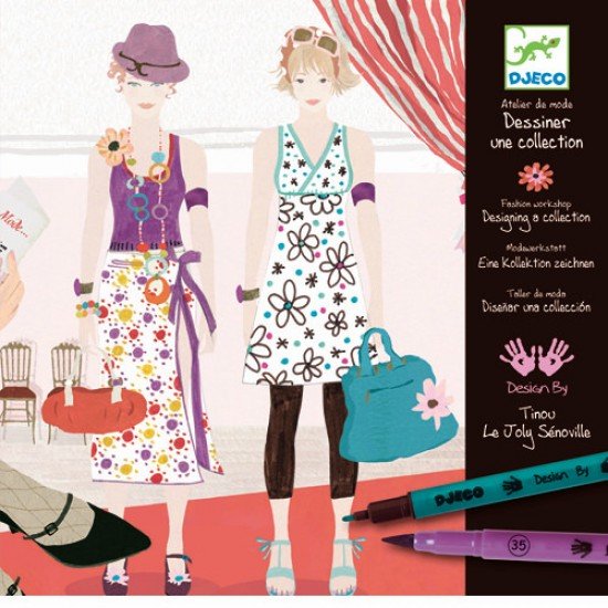 Atelier de moda Fii designer! - Djeco