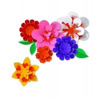 Atelier Djeco colaj flori