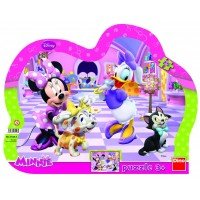 Puzzle cu rama - Minnie si Daisy 