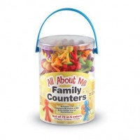 Set pentru sortat si numarat - 72 piese - Familia mea