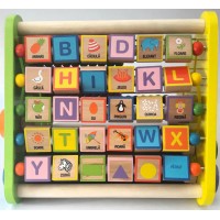 Centru de activitati in limba romana - Litere si imagini 