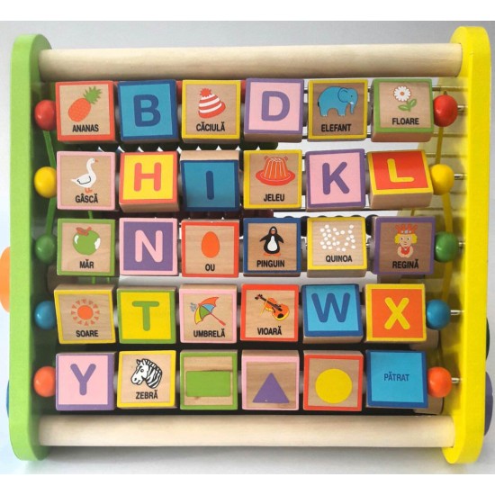 Centru de activitati in limba romana - Litere si imagini 