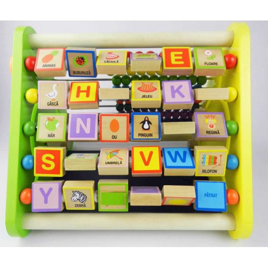 Centru de activitati in limba romana - Litere si imagini 