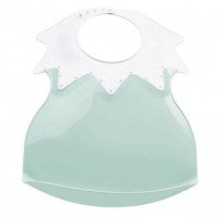 Baveta bebe ultra-soft Arlequin Thermobaby Celadon Green