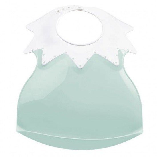 Baveta bebe ultra-soft Arlequin Thermobaby Celadon Green