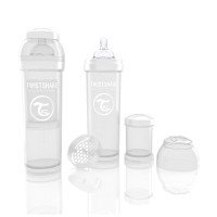 Biberon Anti-colici 330 ml Twistshake Alb
