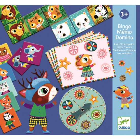 Bingo Memo Domino Djeco