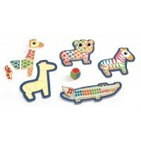 Puzzle din lemn Bingonimo Djeco  