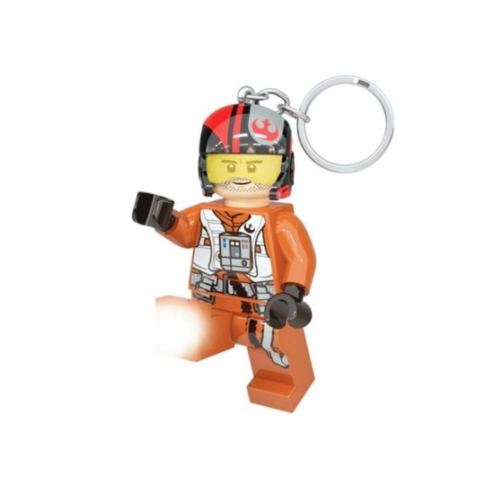Breloc cu lanterna LEGO Star Wars Poe Dameron