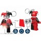Breloc cu lanterna LEGO DC Super Heroes Harley Quinn LGL-KE81