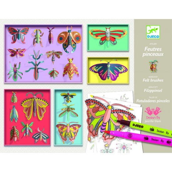 Cabinet de curiozitati Djeco Fluturi