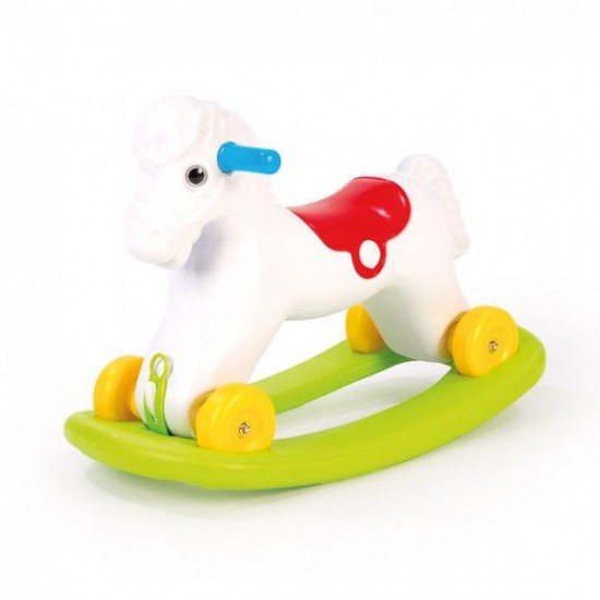 Calut balansoar din plastic cu rotile - Dolu
