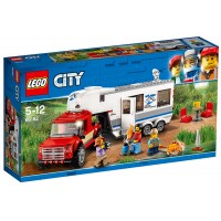 LEGO City - Camioneta si rulota 60182